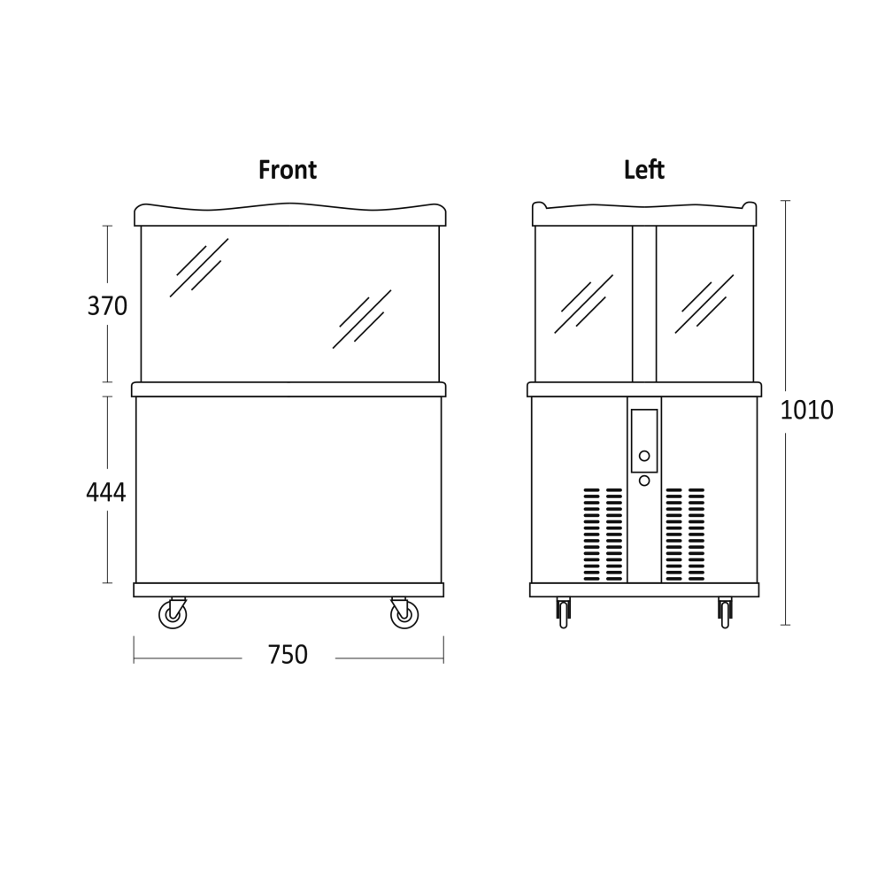 Refroidisseur à impulsion 55L IM 111 E (34310111E10000)