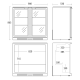 Réfrigérateur-vitrine 158L BB211HBA (26311010000BB211HBA)