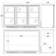 Réfrigérateur-vitrine 254L BB311HBA (26311010000BB311HBA)