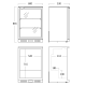 Réfrigérateur-vitrine 105L SC 141 HE (26310141HE310000)