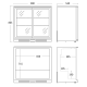 Réfrigérateur-vitrine 158L SC 211 SLE (26310211SLE110000)
