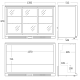 Réfrigérateur-vitrine 254L BB311SLBB (26311010000BB311SLBB)