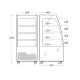 Vitrine froide 135L OFC60B (263114OFC60B)