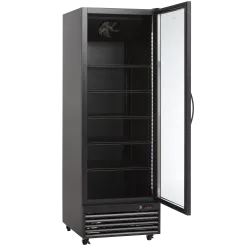 Réfrigérateur vitrine, noir 498L SD 726 BE