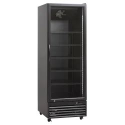 Réfrigérateur vitrine, noir 498L SD 726 BE