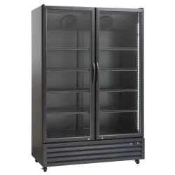 Réfrigérateur vitrine, noir 917L SD 1326 BE