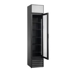 Réfrigérateur vitrine, noir 133 L SD 217 BE