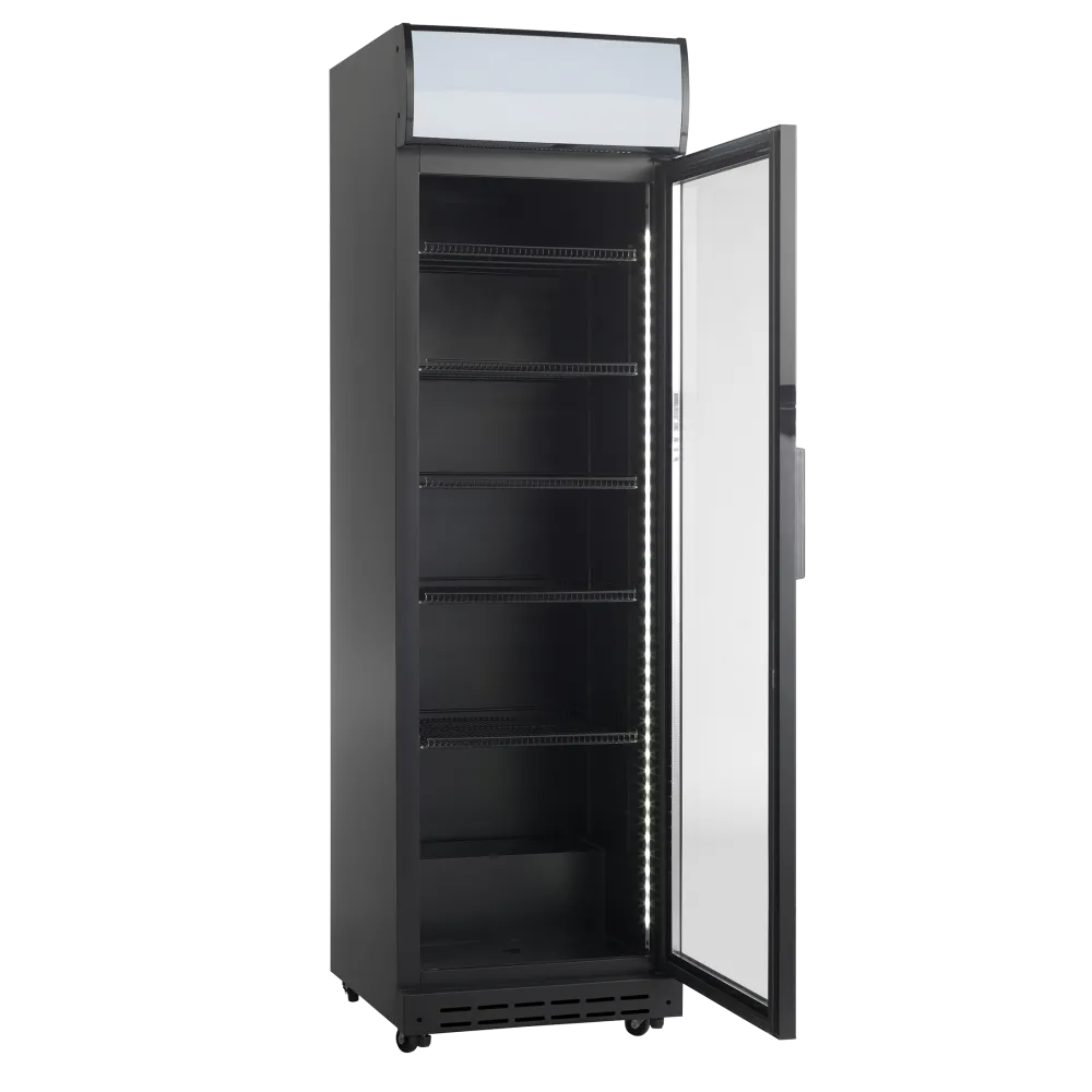 Réfrigérateur vitrine, noir 360L SD 420 BE (26310420BE10000)