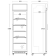 Réfrigérateur vitrine, blanc 360L SD 420 E (26310420E110000)