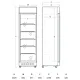 Réfrigérateur vitrine 274L DCC360BD (263111DCC360BD)