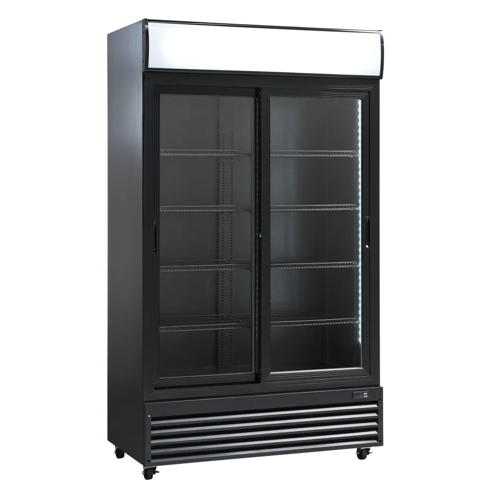 Réfrigérateur vitrine, noir, 670 L SD 1002 BSLE (26311002BSLE10000)
