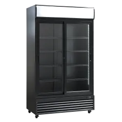 Réfrigérateur vitrine, noir, 670 L SD 1002 BSLE