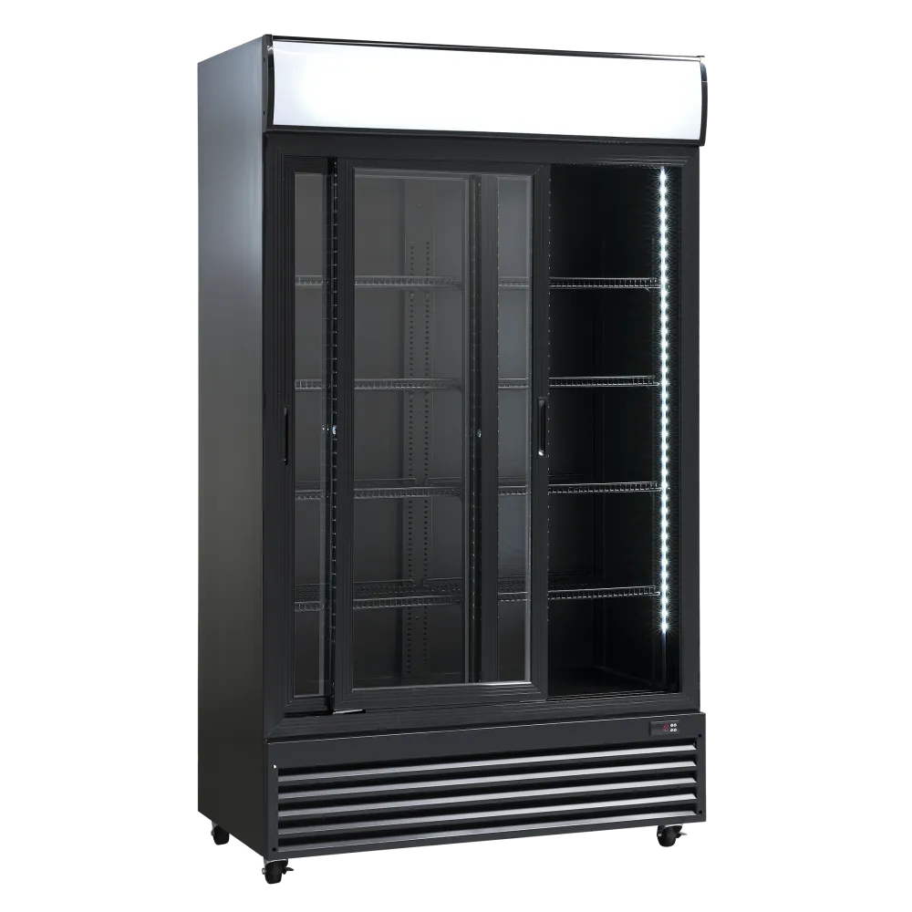 Réfrigérateur vitrine, noir, 670 L SD 1002 BSLE (26311002BSLE10000)