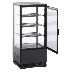 Vitrine réfrigérée, noire 71 L RT 82 BE