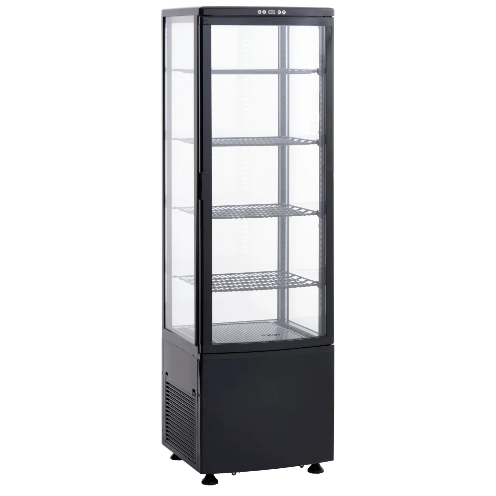 Vitrine réfrigérée, noire 176 L RTC 237 BE (19310237BE10000)