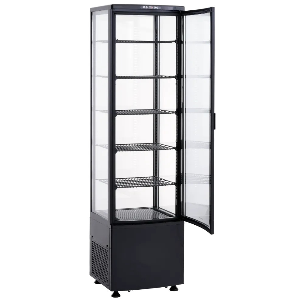Vitrine réfrigérée, noire 235L RTC 287 BE (19310287BE10000)