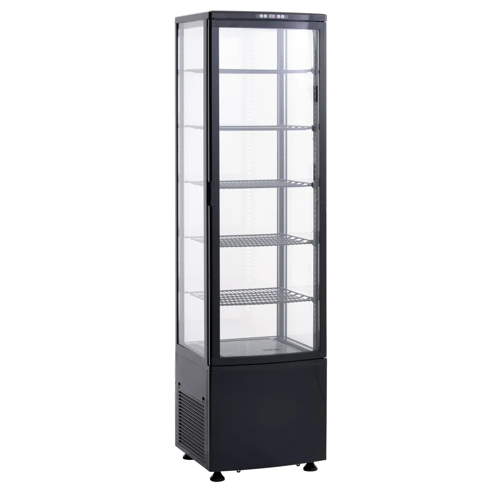 Vitrine réfrigérée, noire 235L RTC 287 BE (19310287BE10000)