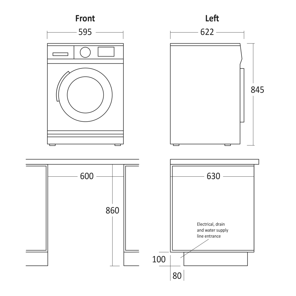 Sèche-linge TDH8WA3 (33151610000TDH8WA3)
