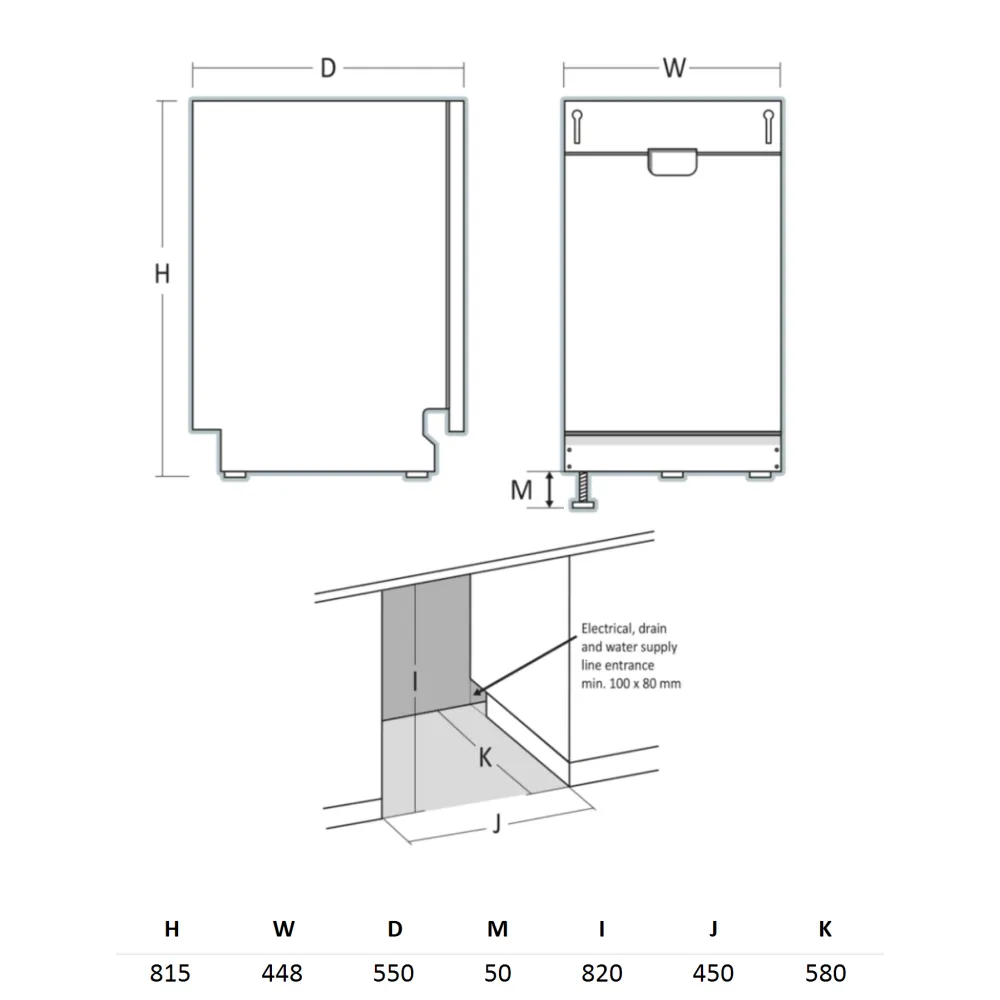 Lave-vaisselle DWI1042WC (331023DWI1042WC)