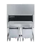 Bac de stockage de glace avec chariot BCD800, 812 kg