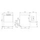 Lave-vaisselle, 500x600mm, SK 60E PRS SD (SK60EPRSSD)