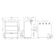 Lave-vaisselle, 1260x815mm, UK 125/80 EPI ES (UK125/80EPIES)