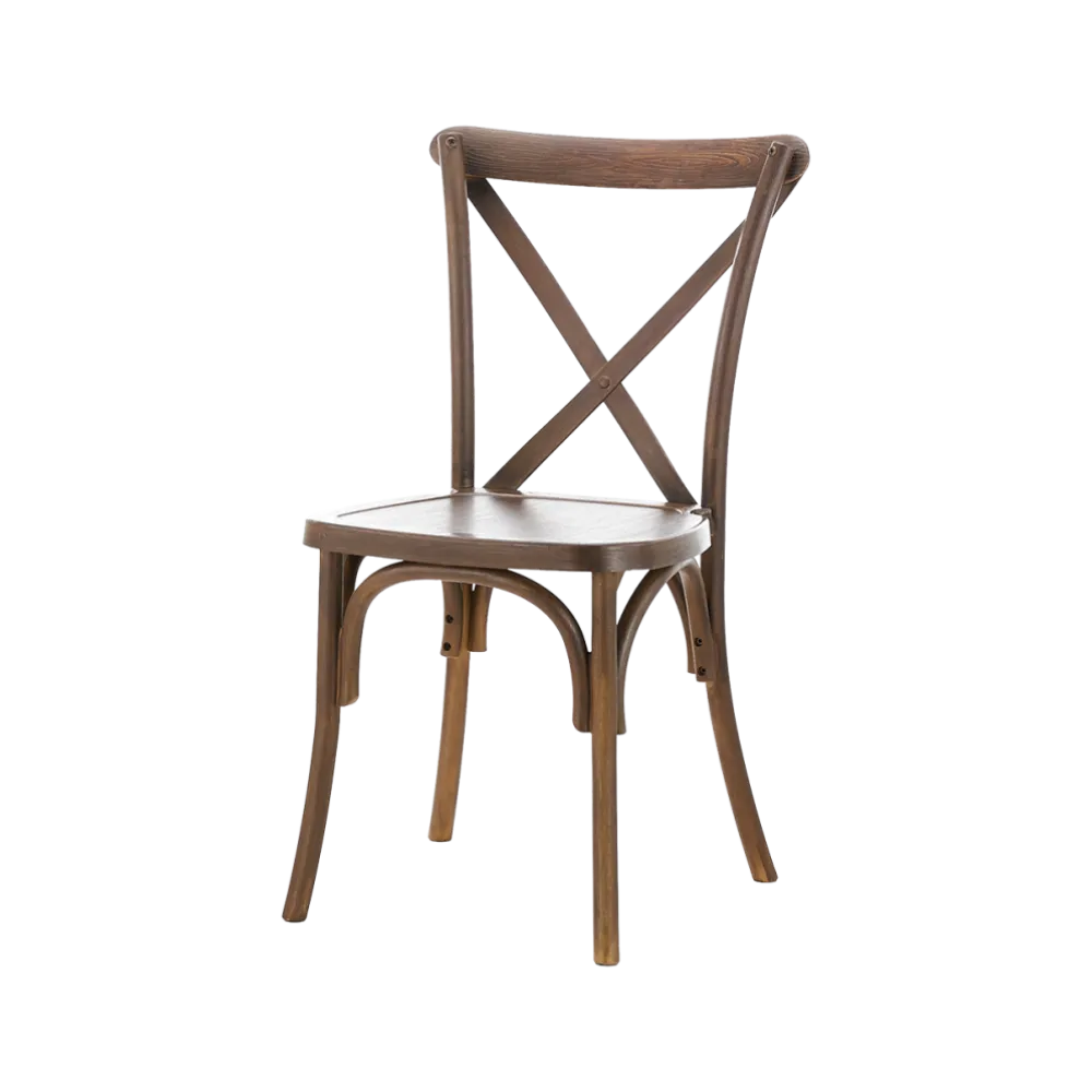 Chaise CROSS-BACK PW.020 (KSL/CROSS-BACK.PW.020/HC/STM)