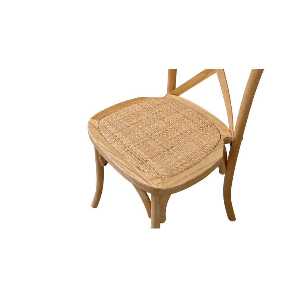Chaise CROSS-BACK WOOD RT 2035 (KSD/CROSS-BACK.WOOD.RT.2035/JK/STM)