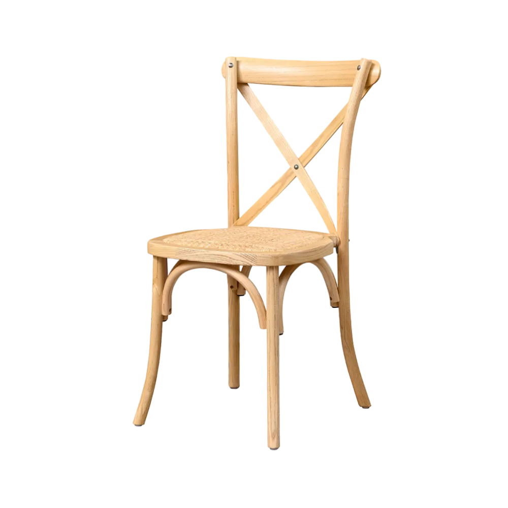 Chaise CROSS-BACK WOOD RT 2035 (KSD/CROSS-BACK.WOOD.RT.2035/JK/STM)