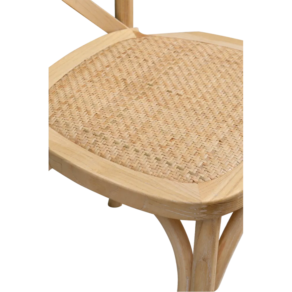 Chaise CROSS-BACK WOOD RT 2035 (KSD/CROSS-BACK.WOOD.RT.2035/JK/STM)