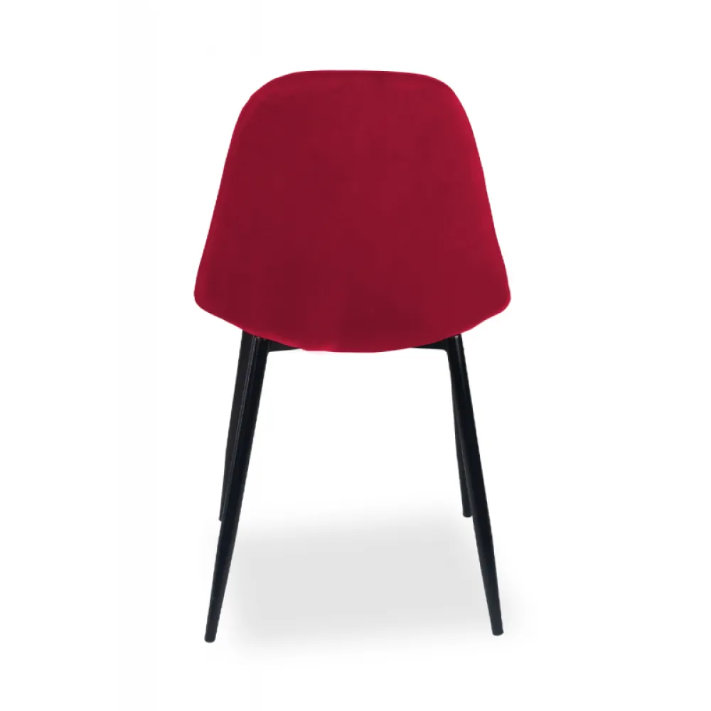 Chaise BELLA MILANO, rouge (KKT/BELLA.MILANO.294/PK/STM)