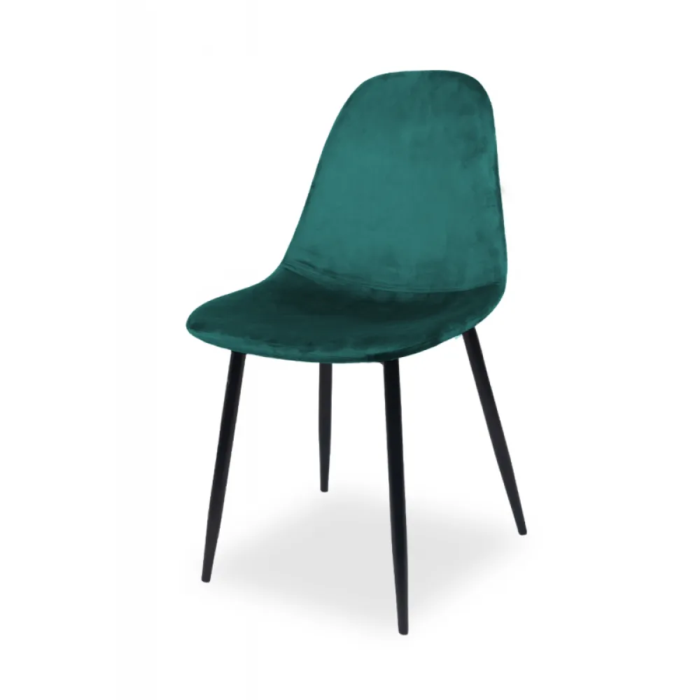 Chaise BELLA MILANO, verte (KKT/BELLA.MILANO.931/PK/STM)