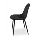 Chaise BELLA MILANO, noire (KKT/BELLA.MILANO.685/PK/STM)