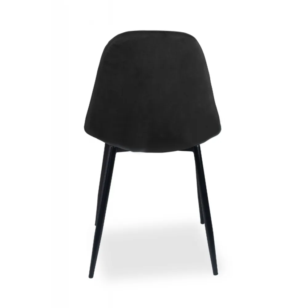 Chaise BELLA MILANO, noire (KKT/BELLA.MILANO.685/PK/STM)
