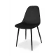 Chaise BELLA MILANO, noire (KKT/BELLA.MILANO.685/PK/STM)