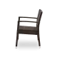 Chaise LEONARDO 0707, marron (KOP/LEONARDO.TRT.0707/HH/STM)