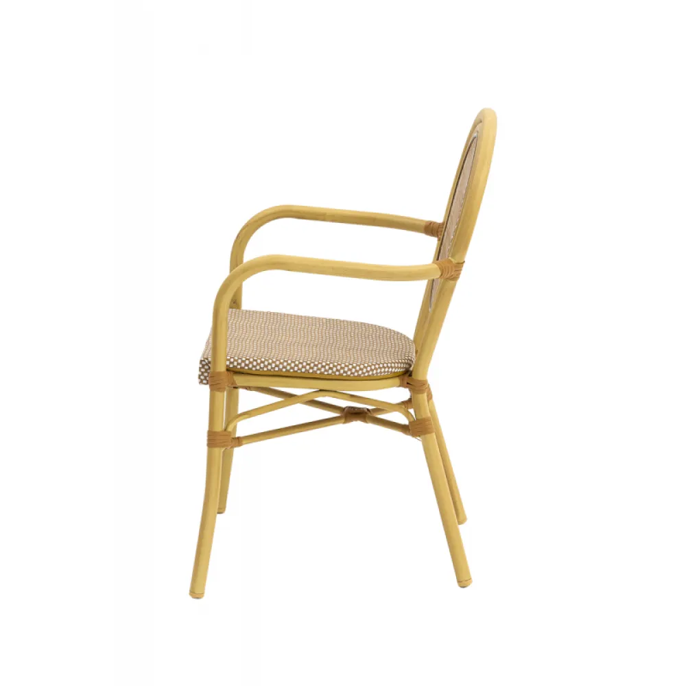 Chaise RICCARDO ARM 0377 (KOP/RICCARDO.ARM.TX.0377/HH/STM)