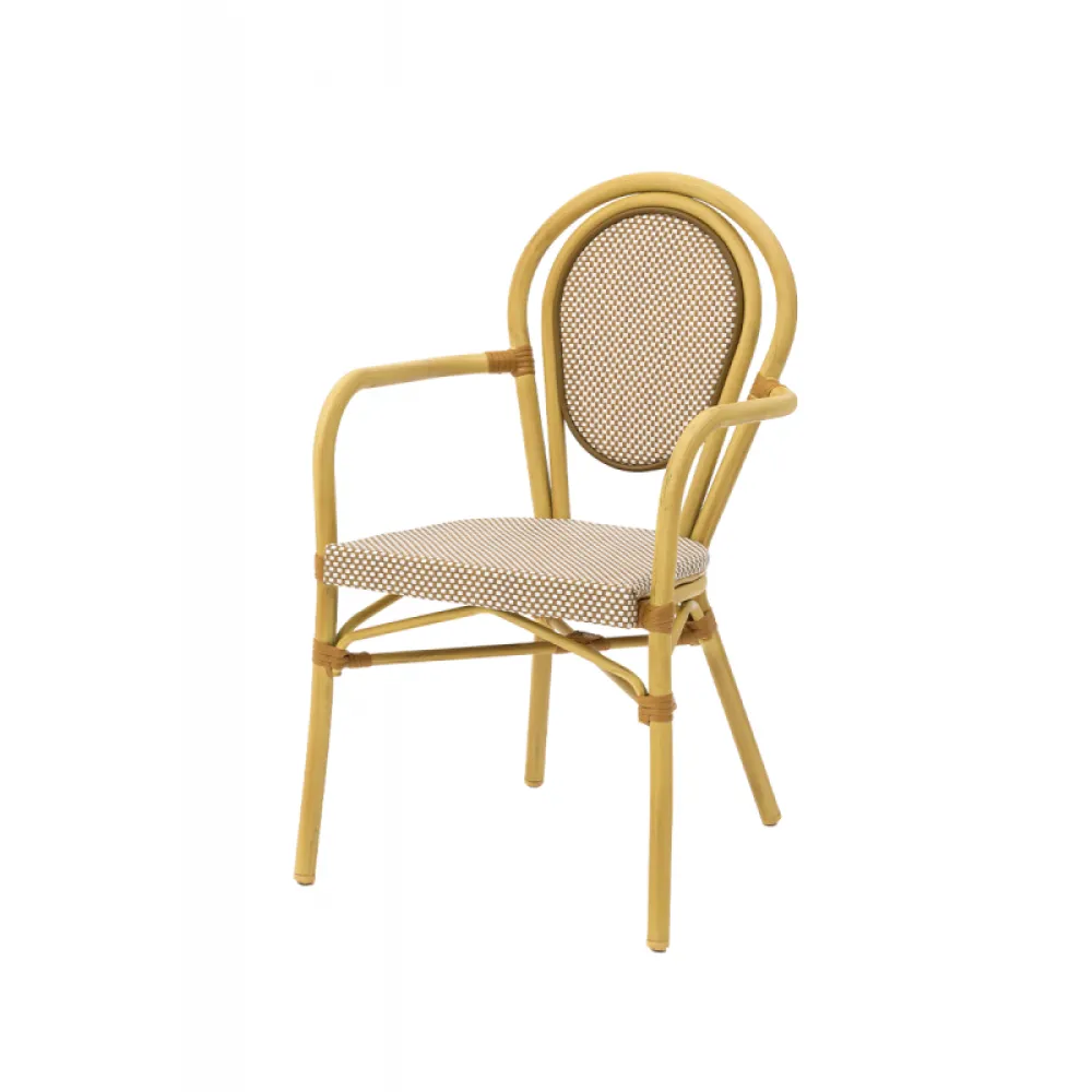 Chaise RICCARDO ARM 0377 (KOP/RICCARDO.ARM.TX.0377/HH/STM)