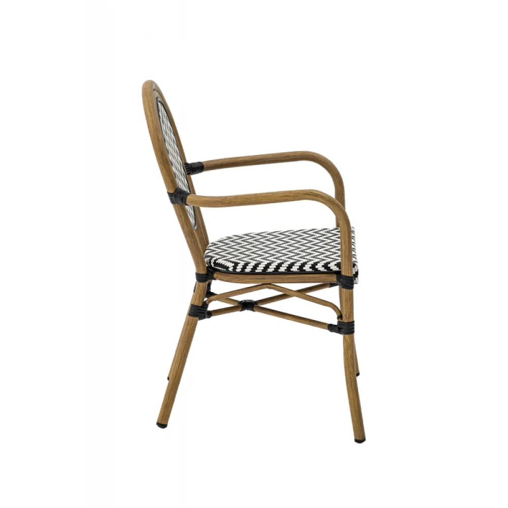 Chaise RICCARDO ARM 2963 (KOP/RICCARDO.ARM.TX.2963/HH/STM)