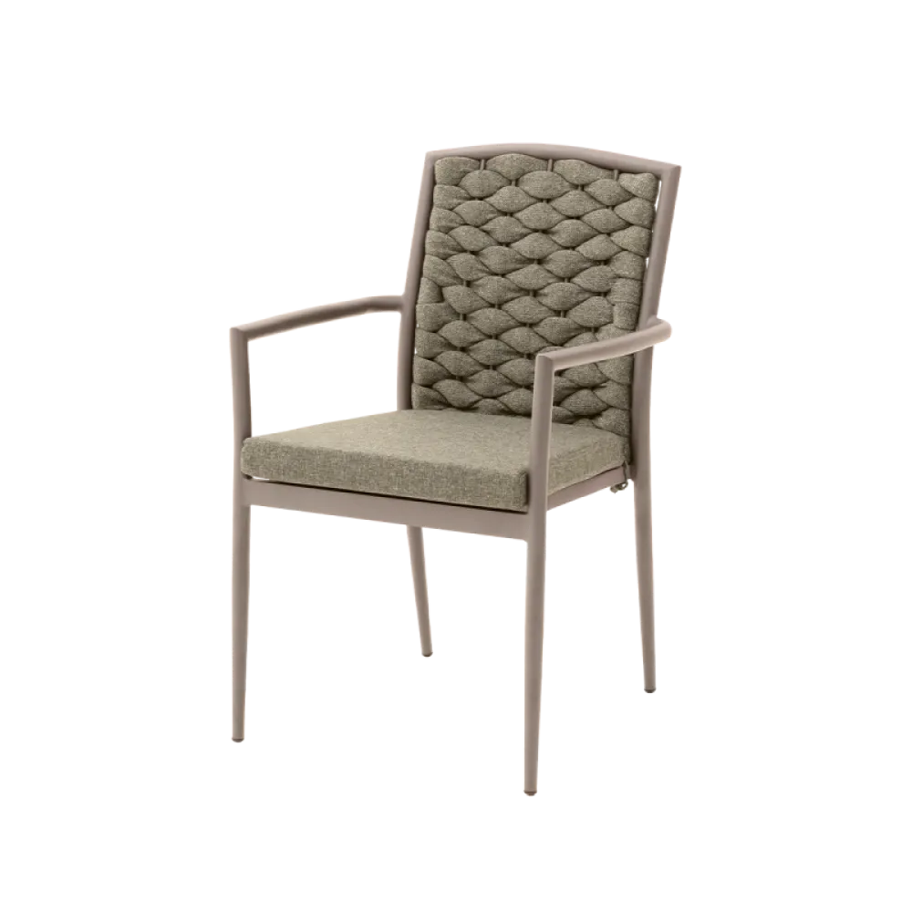 Chaise INTRECCIO 7116, beige (KOP/INTRECCIO.TWI.7116/HH/STM)