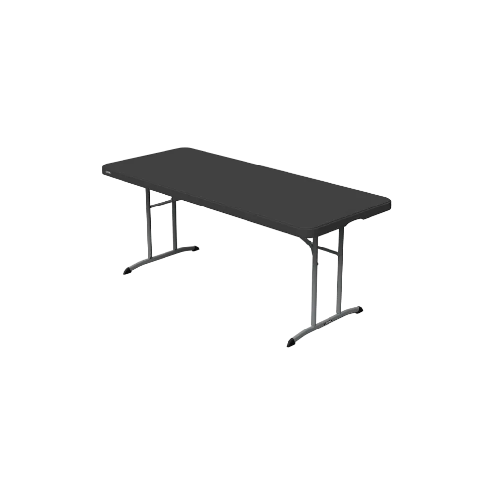 Table pliante 183 × 76 cm, noire (SC/81168/LT/STM)