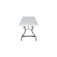 Table pliante 244x76cm (SC/81089/LT/STM)