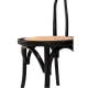 Chaise MONET WOOD RT, noire (KDR/MONET.WOOD.RT.6001/JK/STM)