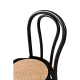 Chaise MONET WOOD RT, noire (KDR/MONET.WOOD.RT.6001/JK/STM)