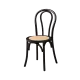Chaise MONET WOOD RT, noire (KDR/MONET.WOOD.RT.6001/JK/STM)