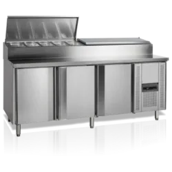 Comptoir de préparation de sandwich GN1/1