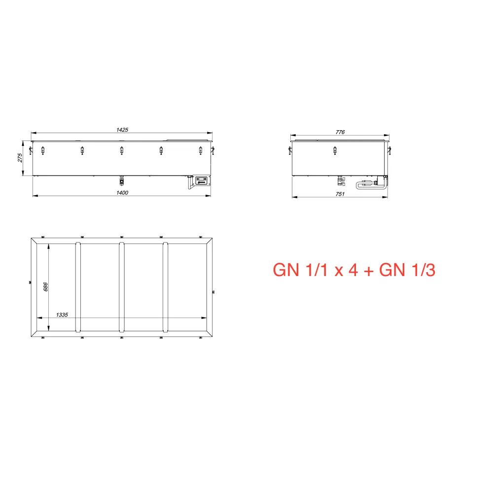 Chauffes plateaux (GNX4X13)